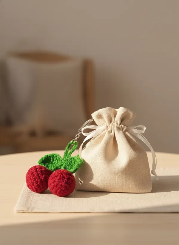 Handmade_Crochet_Cherry_Keychain_|_Cute_Berry_Fruit_Key_Ring_Charm_|_Aesthetic_Bag_Charm_&_Gift_for_Girls