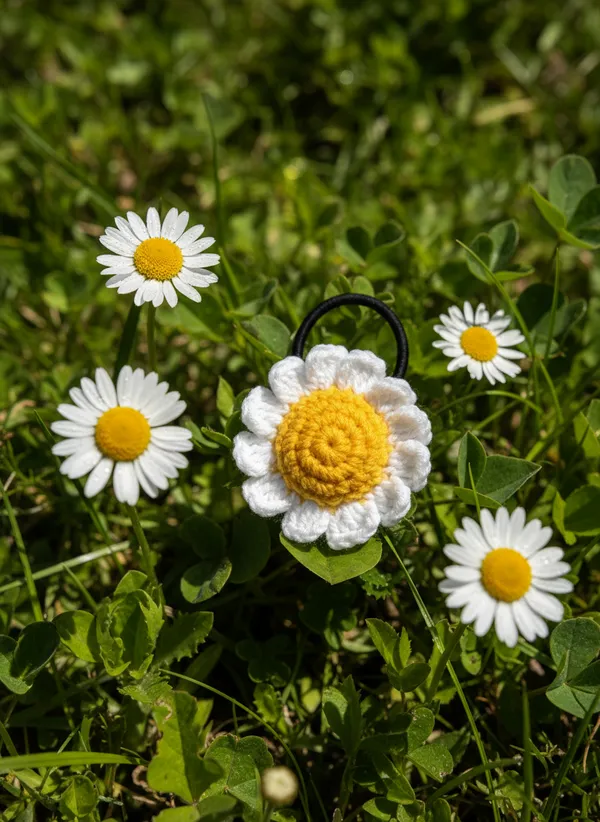 Handmade_Crochet_Daisy_Hair_Tie_|_Cute_Floral_Scrunchie_|_Aesthetic_Hair_Band_for_Girls_&_Women_(Pack_of_2)