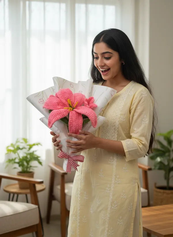 Handmade_Crochet_Pink_Lily_Bouquet_|_Single_Flower_Aesthetic_Gift