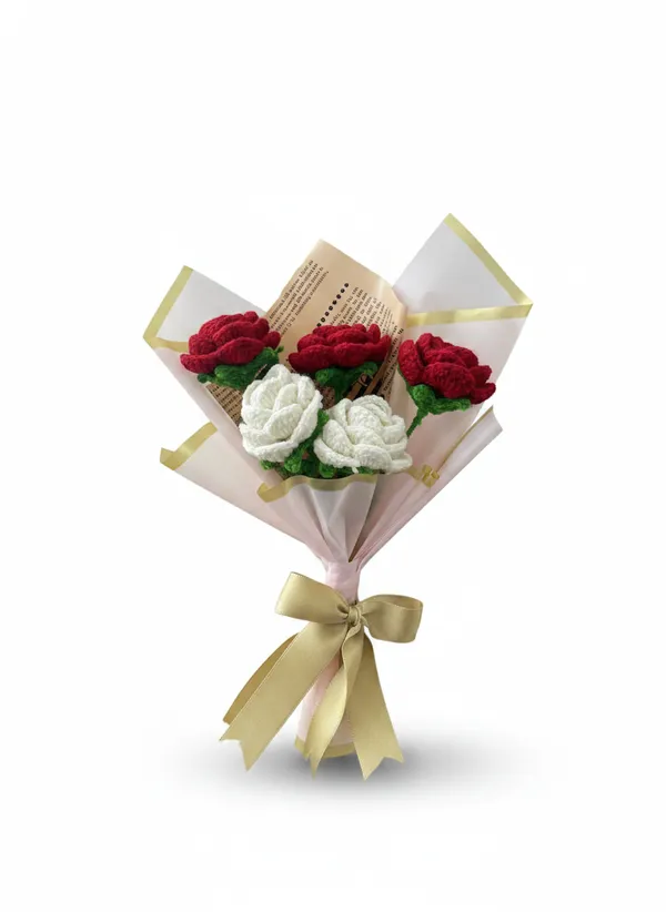 Handmade_Crochet_Rose_Bouquet_|_3_Red_&_2_White_Roses_|_Premium_Forever_Flower_Gift
