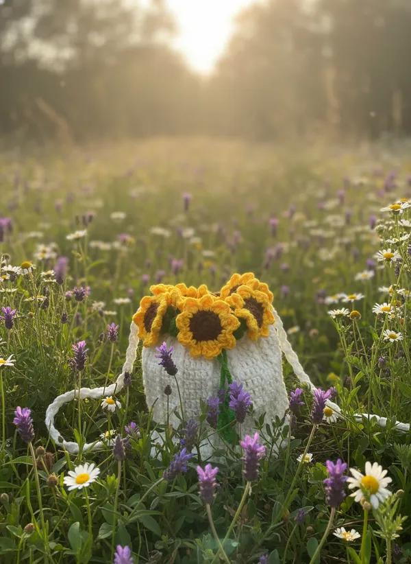 Handmade_Crochet_Sunflower_Potli_Bag_|_Aesthetic_Floral_Sling_Bag