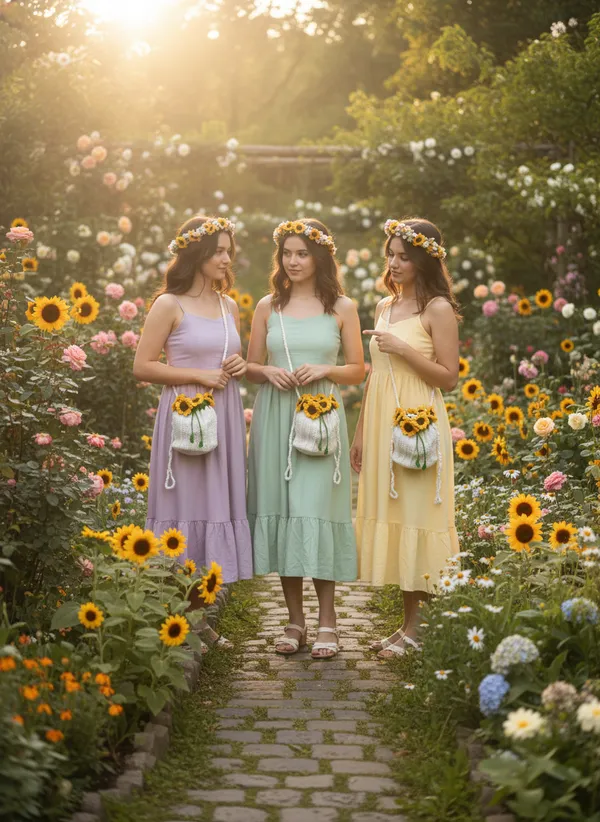 Handmade_Crochet_Sunflower_Potli_Bag_|_Aesthetic_Floral_Sling_Bag