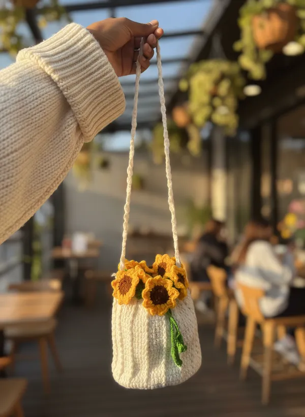 Handmade_Crochet_Sunflower_Potli_Bag_|_Aesthetic_Floral_Sling_Bag