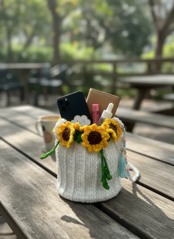 Handmade_Crochet_Sunflower_Potli_Bag_|_Aesthetic_Floral_Sling_Bag