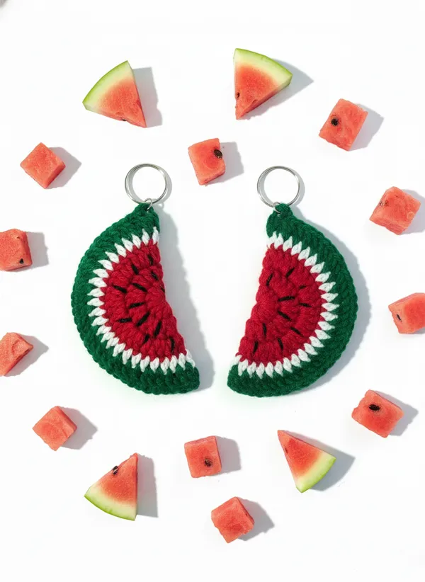 Handmade_Crochet_Watermelon_Keychain_|_Cute_Fruit_Key_Ring_Charm_|_Aesthetic_Bag_Charm_&_Gift_for_Girls,_PACK_OF_2
