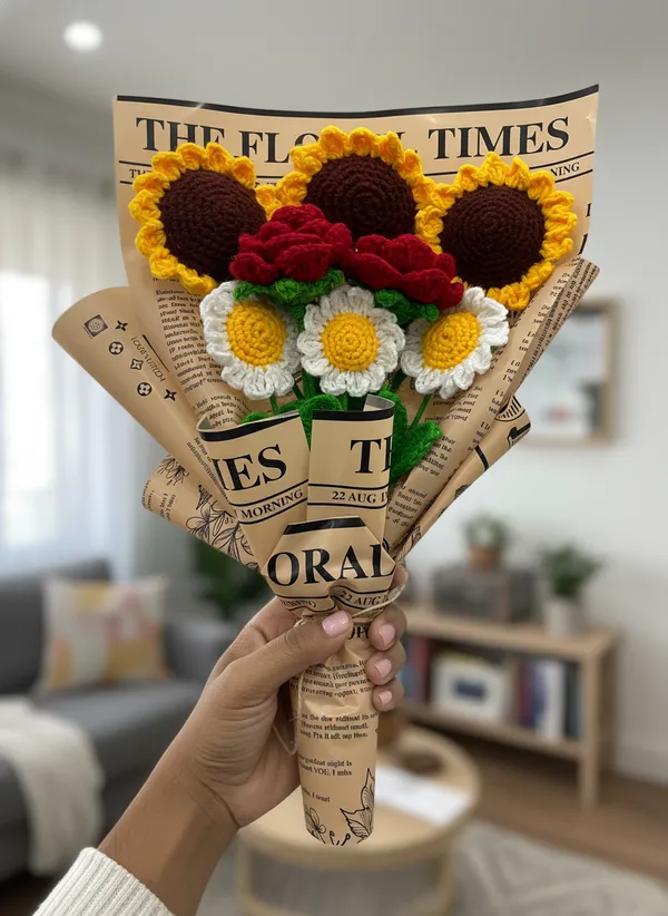 Luxury_Crochet_Flower_Bouquet_|_3_Sunflower,_2_Rose_&_3_Daisy_|_Handmade_Premium_Floral_Gift