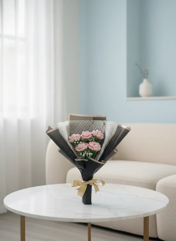 Luxury_Crochet_Pink_Rose_Bouquet_|_Handmade_Premium_Gift