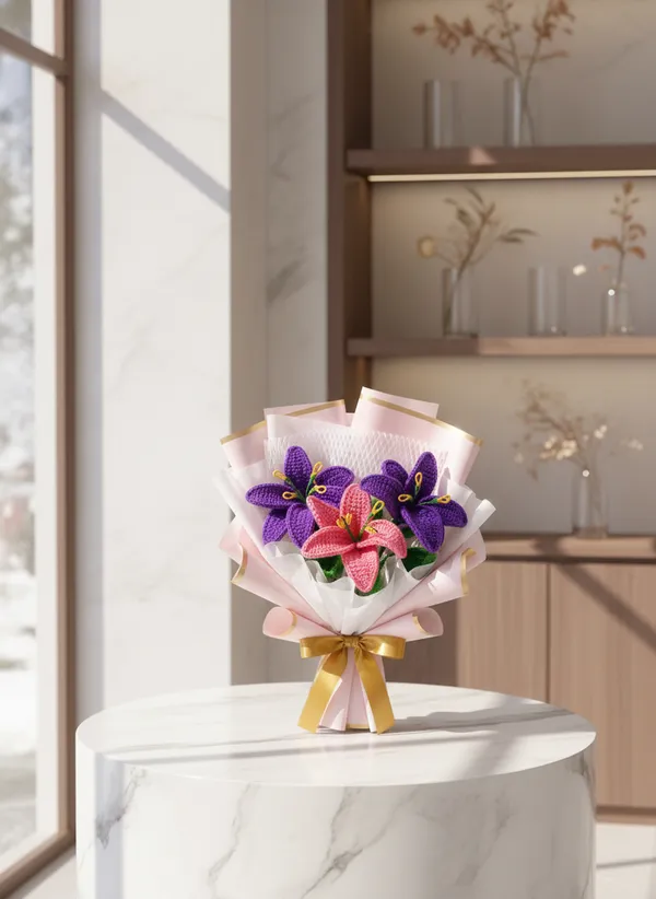 Orchid_Blush_Lily_Crochet_Bouquet_|_Premium_Purple_&_Pink_Handmade_Floral_Arrangement