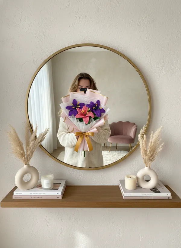 Orchid_Blush_Lily_Crochet_Bouquet_|_Premium_Purple_&_Pink_Handmade_Floral_Arrangement