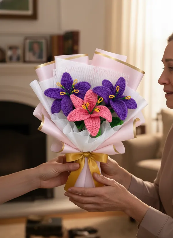Orchid_Blush_Lily_Crochet_Bouquet_|_Premium_Purple_&_Pink_Handmade_Floral_Arrangement