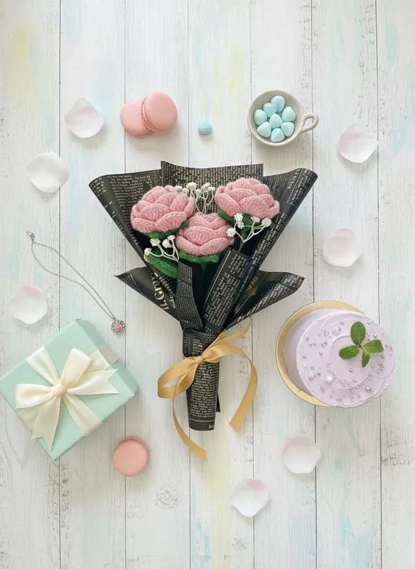 Premium_Crochet_Pink_Rose_Bouquet_|_Handmade_Forever_Flowers_|_Soft_Romantic_Gift