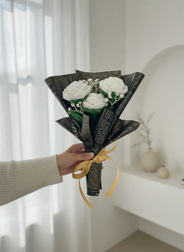 Premium_Crochet_White_Rose_Bouquet_|_Handmade_Forever_Flowers_|_Elegant_Gift