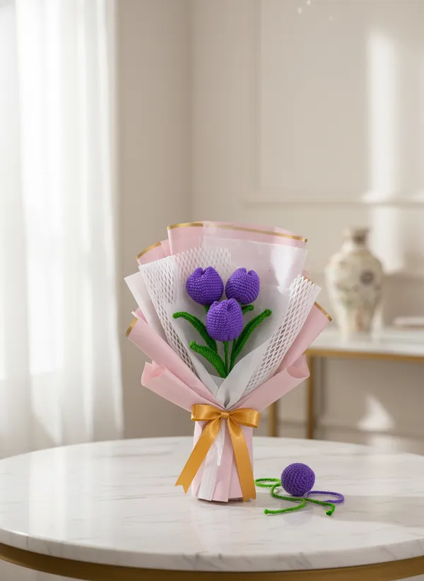 Premium_Purple_Tulip_Crochet_Bouquet_(3_Tulips)_|_Handmade_Floral_Gift