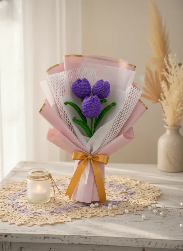 Premium_Purple_Tulip_Crochet_Bouquet_(3_Tulips)_|_Handmade_Floral_Gift