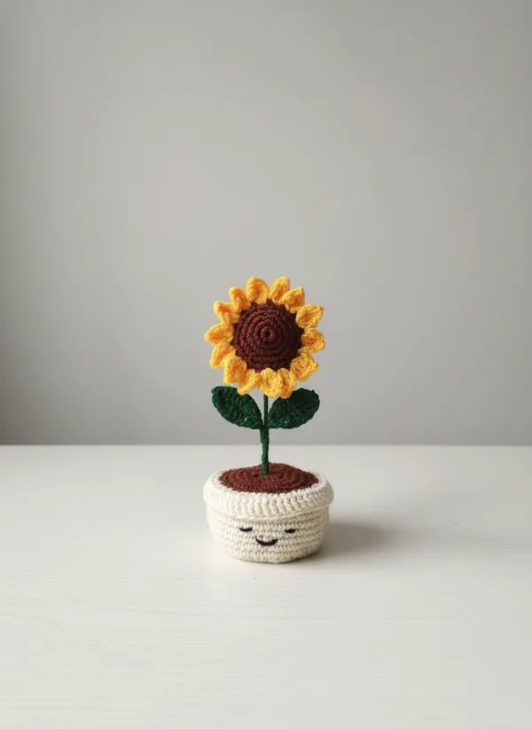 Handmade_Crochet_Sunflower_Pot_|_Cute_Desk_Decor_Flower_|_Aesthetic_Crochet_Plant_For_Home_&_Office_Table