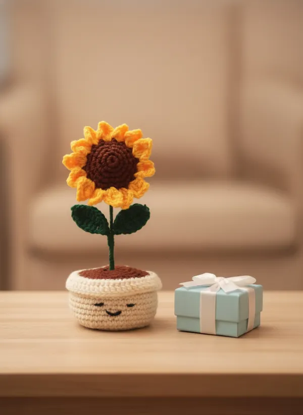 Handmade_Crochet_Sunflower_Pot_|_Cute_Desk_Decor_Flower_|_Aesthetic_Crochet_Plant_For_Home_&_Office_Table