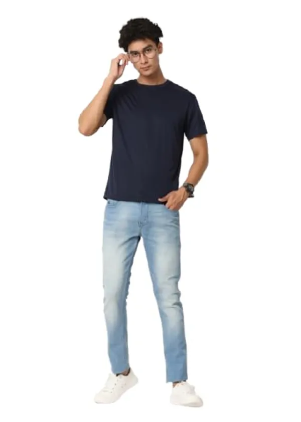Midnight_Navy_Blue_Polyester_Solid_Regular_T-Shirt_For_Men