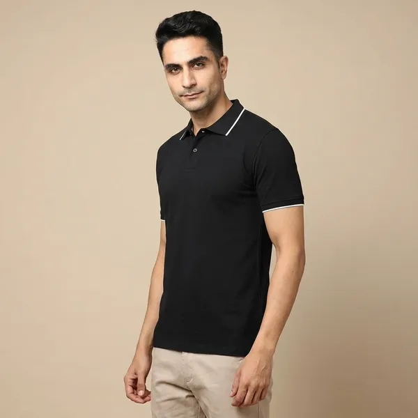 Classic_Black_Cotton_Solid_Regular_Polo_T-Shirt_For_Men
