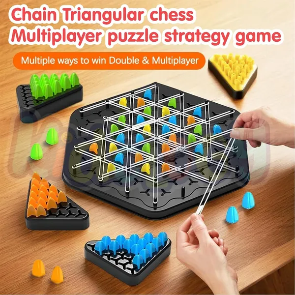 Chain_Triangle_Chess_Game,_Engaging_Tringle_Rubber_Band_Strategy_Game_for_Kids_and_Adults,_Portable_Triangle_Board_Game_for_Birthdays_and_Family_Gatherings,_2_to_4_Players