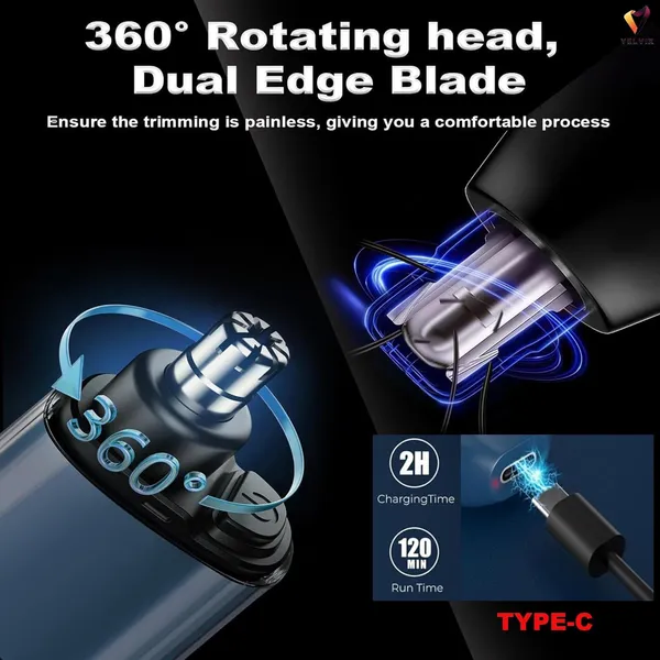 Blue_Metal_Usb_Nose_T_07_For_Men_And_Women