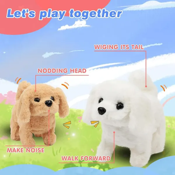 Beige_Polyester_Walking_Dog_For_Men_And_Women