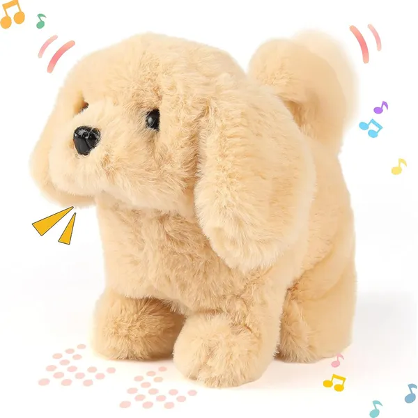 Beige_Polyester_Walking_Dog_For_Men_And_Women