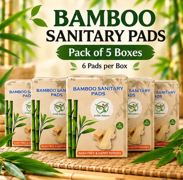 Krishi_Kanya_Bamboo_Sanitary_Pads_Pack_of_5
