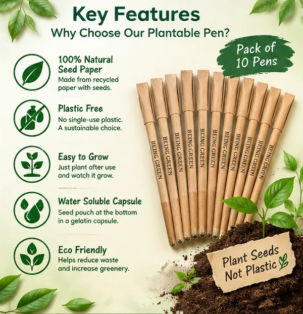 Plantable_Seed_Paper_Pen_pack_of_10pens