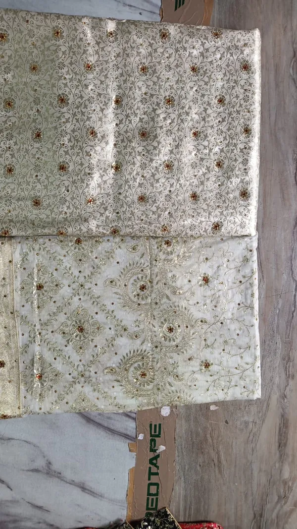 Ivory_Stone_Work_Kimkhab_Banarasi_Gharara
