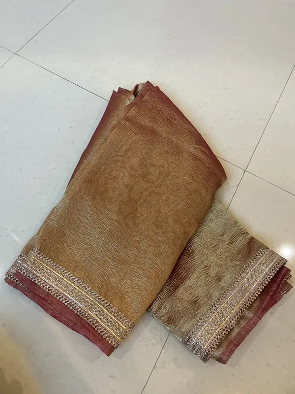 Sunset_Gold_Tissue_Crush_Kota_Saree_With_Handcrafted_Lace_Border