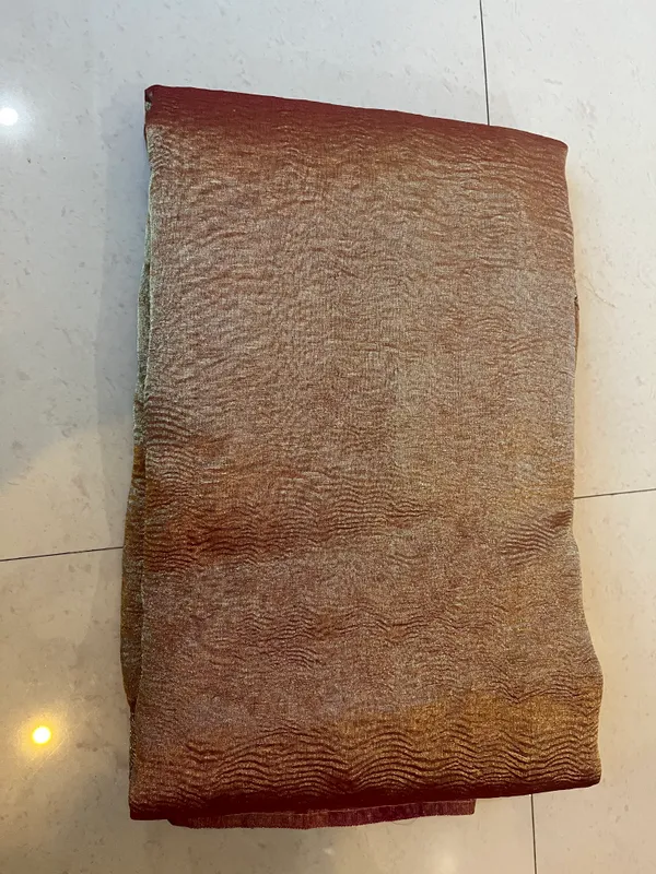 Sunset_Gold_Tissue_Crush_Kota_Saree_With_Handcrafted_Lace_Border