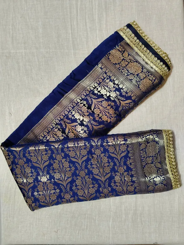 Noorika_Royale_Blue_Tissue_Silk_Banarasi_Saree_with_Zari_Floral_Weave_and_Lace_Work