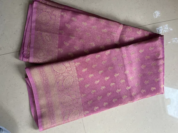 Gulbahar_Noor_�_Rose_Pink_Iktara_Tissue_Banarasi_Saree