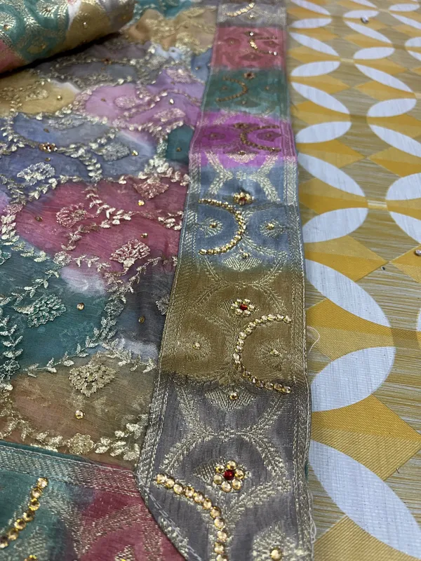 Multicolor_Chatapati_Stone_Work_Kimkhab_Silk_Banarasi_Gharara