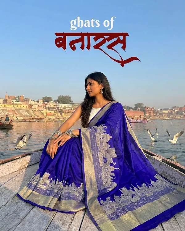 Royal_Neel_Ghat_Blue_Semi_Katan_Banarasi_Saree_With_Scenic_Zari_Weaving