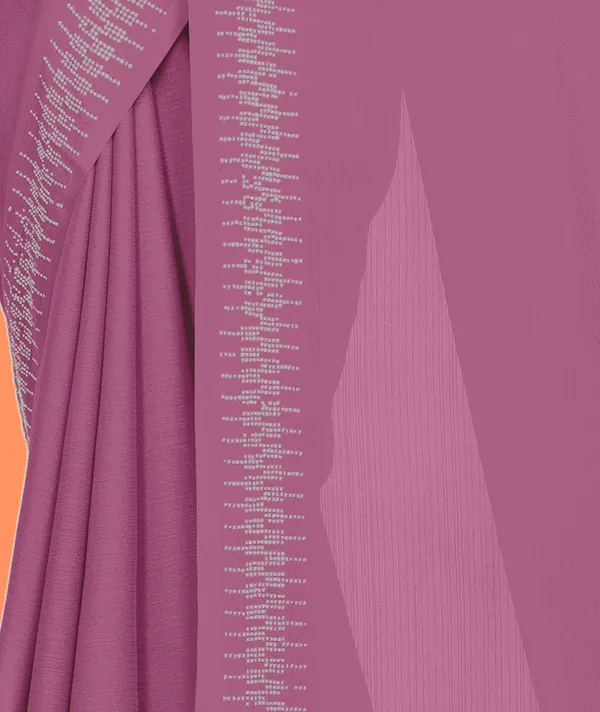 Purple_Georgette_Premium_Embroidered_Saree_With_Matching_Blouse_For_Women