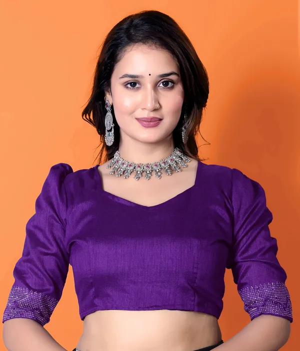 Purple_Georgette_Premium_Embroidered_Saree_With_Matching_Blouse_For_Women