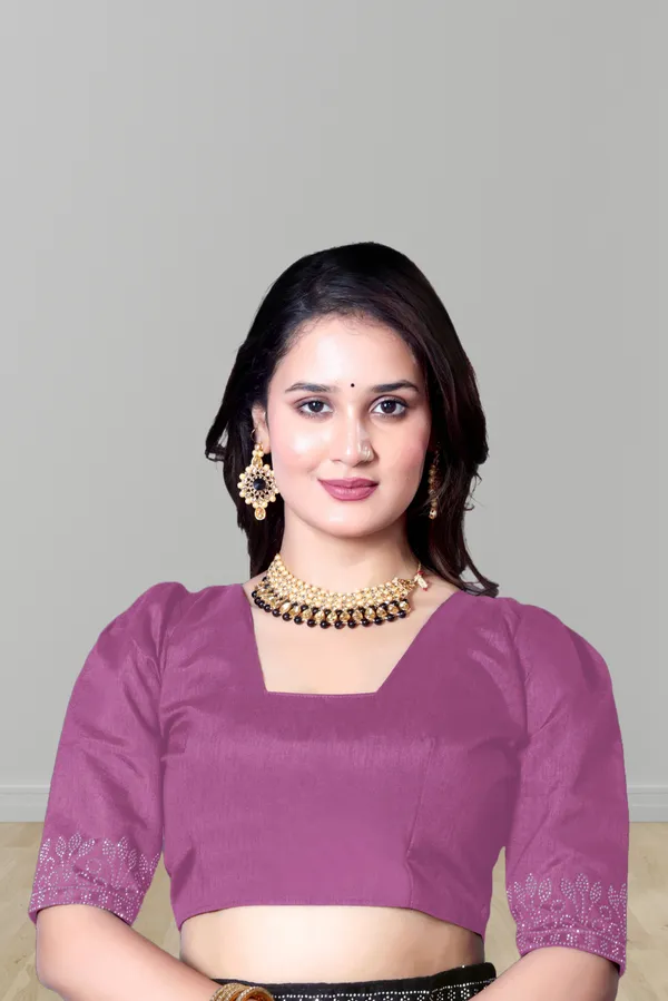 Purple_Georgette_Premium_Embroidered_Saree_With_Matching_Blouse_For_Women