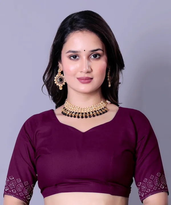 Purple_Georgette_Premium_Embroidered_Saree_With_Matching_Blouse_For_Women