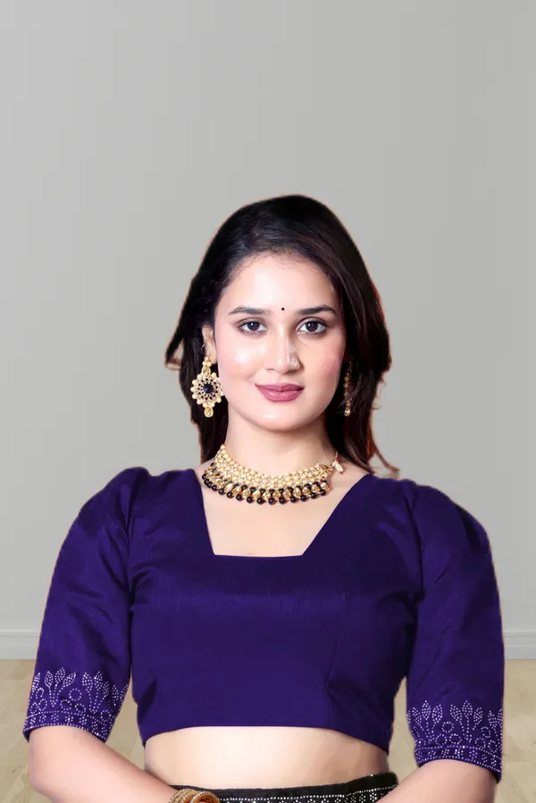 Purple_Georgette_Premium_Embroidered_Saree_With_Matching_Blouse_For_Women