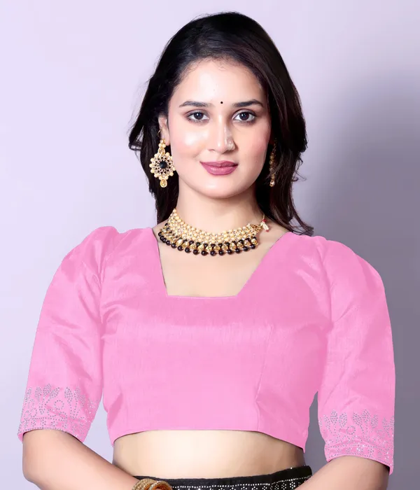 Pink_Georgette_Premium_Embroidered_Saree_With_Matching_Blouse_For_Women