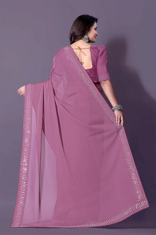 Pink_Georgette_Premium_Embroidered_Saree_With_Matching_Blouse_For_Women