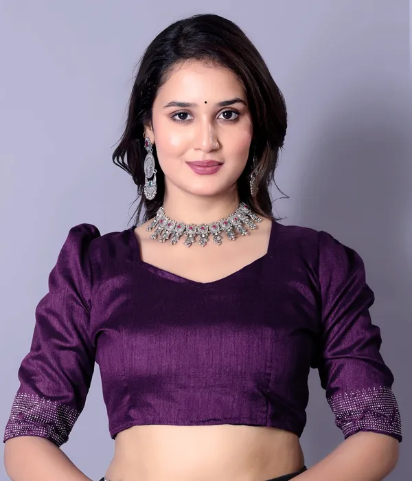 Purple_Georgette_Premium_Embroidered_Saree_With_Matching_Blouse_For_Women