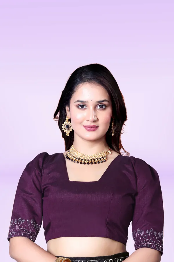 Purple_Georgette_Premium_Embroidered_Saree_With_Matching_Blouse_For_Women