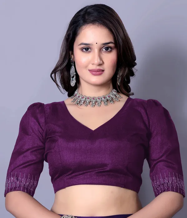 Purple_Georgette_Premium_Embroidered_Saree_With_Matching_Blouse_For_Women
