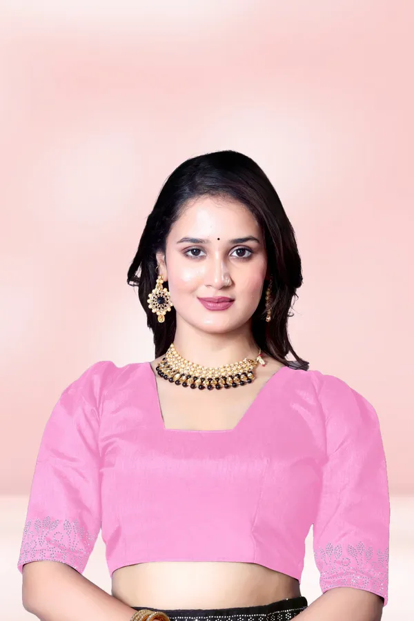 Pink_Georgette_Premium_Embroidered_Saree_With_Matching_Blouse_For_Women