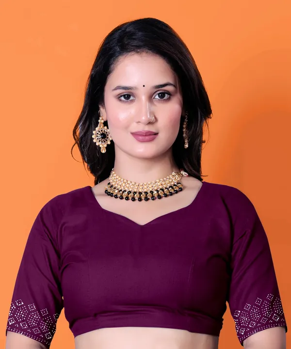 Purple_Georgette_Premium_Embroidered_Saree_With_Matching_Blouse_For_Women