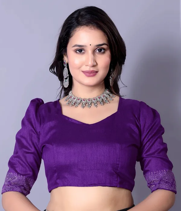 Purple_Georgette_Premium_Embroidered_Saree_With_Matching_Blouse_For_Women