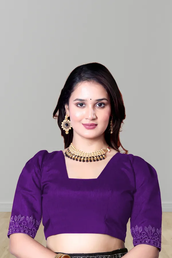 Purple_Georgette_Premium_Embroidered_Saree_With_Matching_Blouse_For_Women