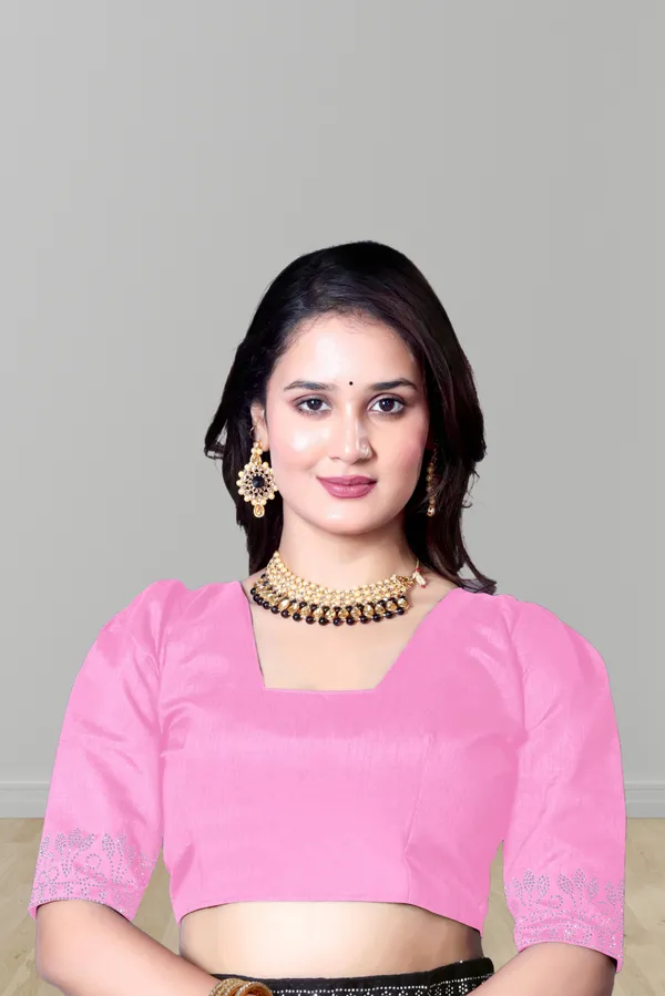 Pink_Georgette_Premium_Embroidered_Saree_With_Matching_Blouse_For_Women